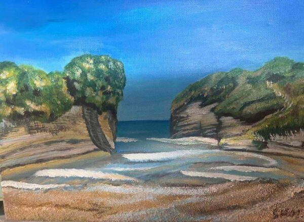 Mountains by the sea