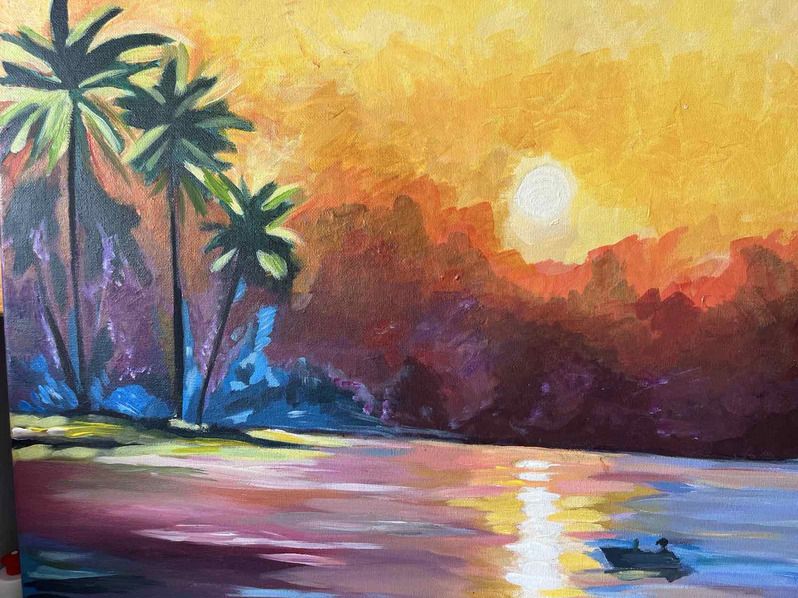 Ocean on Fire